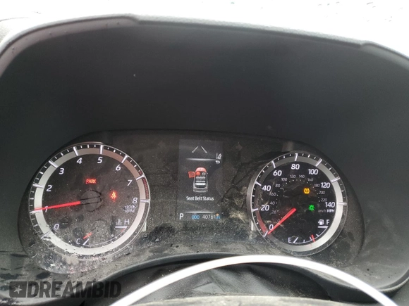 2022 Toyota Highlander LE z VIN 5TDBZRBH8NS596792, wystawiony jako Copart lot #56416845 z przebiegiem 40 761 mil mil oraz Szkoda całkowita • Salvage title. Historia ofert i sprzedaży dostępna na DreamBid. Obrazek 9.