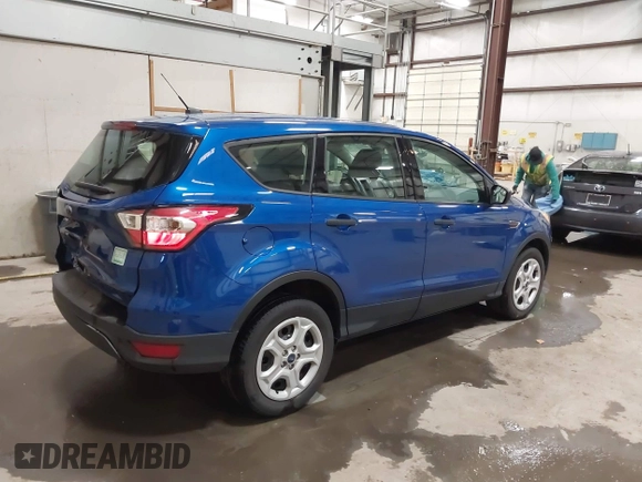 2017 Ford Escape S with VIN 1FMCU0F79HUE73157, listed as a IAAI auction lot 41949341 with 37,325 mi miles. Bid and sale history available at carsss.com. Image 4.