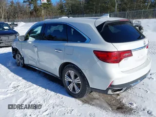 2020 Acura MDX with VIN 5J8YD4H34LL009382, listed as a IAAI auction lot 41454101 with 49,951 mi miles. Bid and sale history available at carsss.com. Image 3.