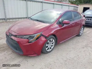 2023 Toyota Corolla LE with VIN 5YFB4MDE9PP068145, listed as a IAAI auction lot 41805455 with 18,435 mi miles. Bid and sale history available at carsss.com. Image 2.