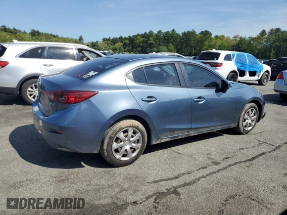 2014 Mazda 3 i Sport with VIN JM1BM1U77E1114315, listed as a Copart auction lot 56091515 with 167,013 mi miles and Salvage Title. Bid and sale history available at DreamBid. Image 3.