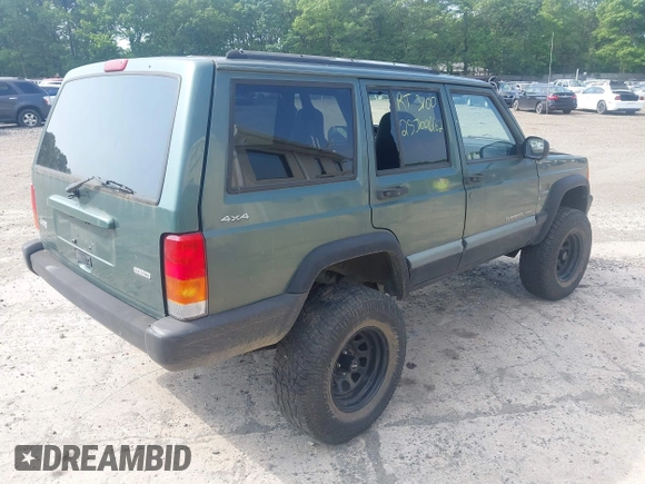2000 Jeep Cherokee with VIN 1J4FF48S8YL242593, listed as a IAAI auction lot 42577724 with 127,138 mi miles and . Bid and sale history available at DreamBid. Image 4.
