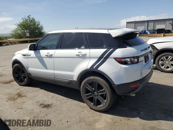2012 Land Rover Range Rover Evoque Pure Premium with VIN SALVR2BG8CH655572, listed as a Copart auction lot 57293195 with 120,900 mi miles and Salvage title. Bid and sale history available at DreamBid. Image 2.