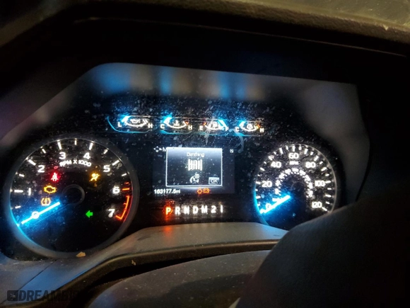 2016 Ford F-150 XLT with VIN 1FTEW1EF9GFA84060, listed as a Copart auction lot 52157755 with 163,177 mi miles and Salvage Title. Bid and sale history available at carsss.com. Image 9.