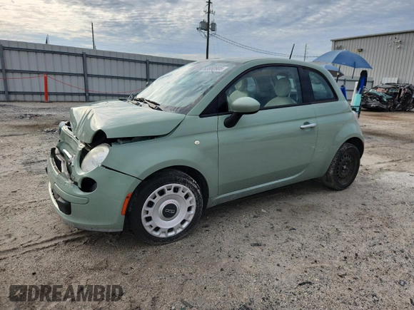 2013 FIAT 500 Pop with VIN 3C3CFFAR0DT743301, listed as a Copart auction lot 63880985 with 88,953 mi miles and Salvage title. Bid and sale history available at DreamBid. Image 1.