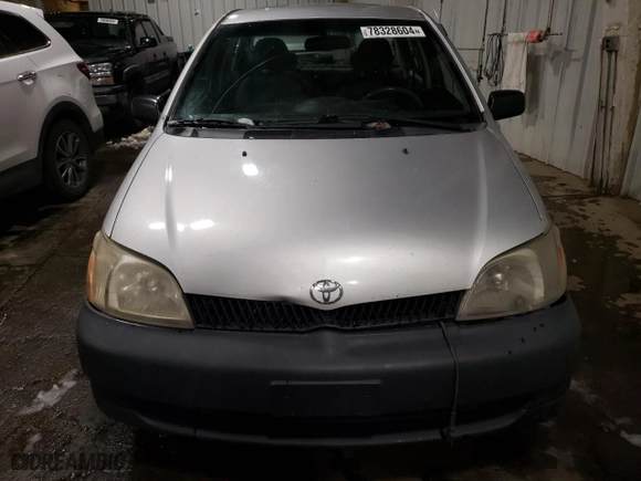 2001 Toyota ECHO with VIN JTDBT123810170265, listed as a Copart auction lot 78328604 with 128,273 mi miles and Salvage Title. Bid and sale history available at carsss.com. Image 5.
