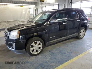 2017 GMC Terrain SLT with VIN 2GKFLUE33H6198110, listed as a Copart auction lot 45576785 with 0 mi miles and Salvage Title. Bid and sale history available at carsss.com. Image 1.