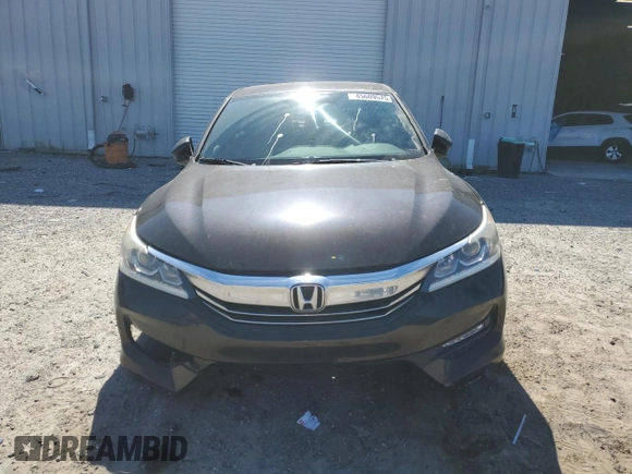 2017 Honda Accord Sedan Sport with VIN 1HGCR2F57HA285272, listed as a Copart auction lot 45609575 with 95,451 mi miles and Salvage Title. Bid and sale history available at carsss.com. Image 5.