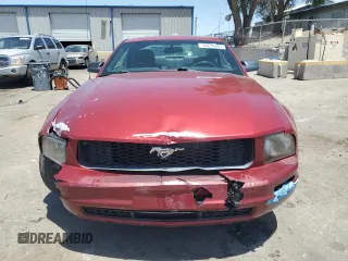 2005 Ford Mustang Deluxe with VIN 1ZVFT80N355107272, listed as a Copart auction lot 58216885 with 126,742 mi miles and Salvage title. Bid and sale history available at DreamBid. Image 5.