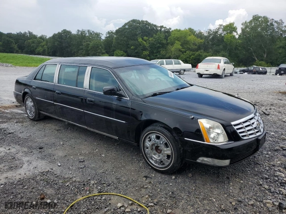 2011 Cadillac DTS Professional Limousine with VIN 1GE9K9C64BU550391, listed as a Copart auction lot 64966434 with NaN miles and Clean Title. Bid and sale history available at carsss.com. Image 4.