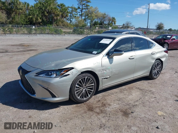 2024 Lexus ES with VIN 58ADZ1B16RU164902, listed as a IAAI auction lot 41783114 with 18,857 mi miles. Bid and sale history available at carsss.com. Image 18.