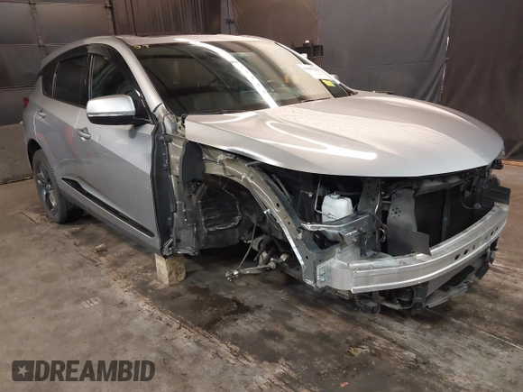 2019 Acura RDX w/A-Spec Pkg with VIN 5J8TC2H62KL025641, listed as a IAAI auction lot 41807220 with 33,434 mi miles. Bid and sale history available at carsss.com. Image 1.