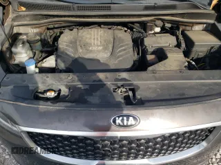 2016 Kia Sedona LX with VIN KNDMB5C1XG6085868, listed as a Copart auction lot 42879995 with 143,570 mi miles and Clean Title. Bid and sale history available at carsss.com. Image 12.