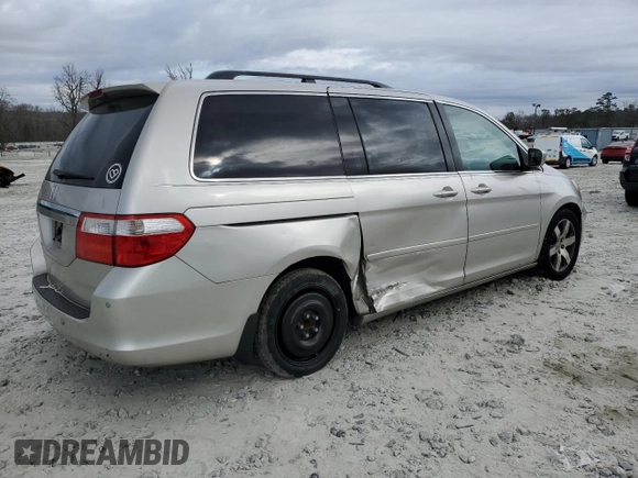 2006 Honda Odyssey TOURING with VIN 5FNRL38806B115072, listed as a Copart auction lot 47308715 with 403,634 mi miles and Salvage Title. Bid and sale history available at carsss.com. Image 3.