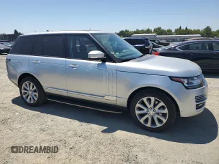 2015 Land Rover Range Rover HSE z VIN SALGS2VF3FA234047, wystawiony jako Copart lot #63146325 z przebiegiem 93 641 mil mil oraz Czysty tytuł • Clean title. Historia ofert i sprzedaży dostępna na DreamBid. Obrazek 4.