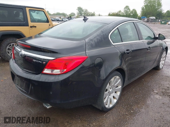 2011 Buick Regal CXL Turbo TO7 with VIN W04G15GV0B1121807, listed as a IAAI auction lot 42142987 with 75,000 mi miles and . Bid and sale history available at DreamBid. Image 4.