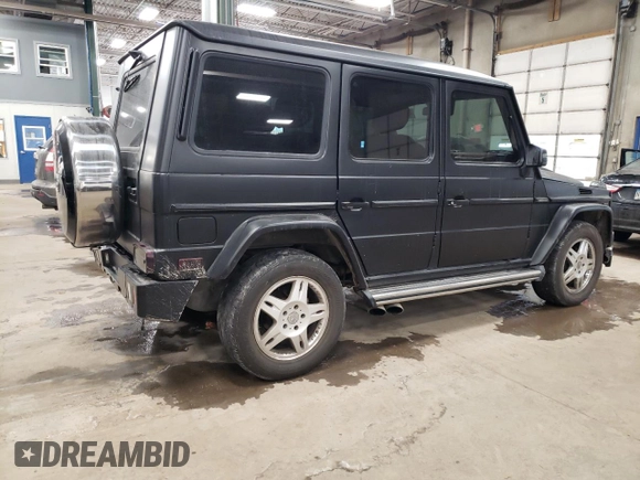2008 Mercedes-Benz G-Class 5.0L with VIN WDCYR49E68X173677, listed as a Copart auction lot 43903035 with 128,210 mi miles and Clean Title. Bid and sale history available at carsss.com. Image 3.