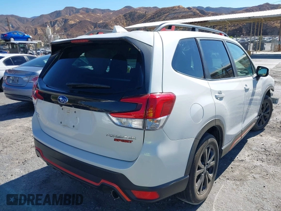 2023 Subaru Forester Special Sports with VIN JF2SKAGC9PH477113, listed as a IAAI auction lot 40981253 with 17,501 mi miles and . Bid and sale history available at DreamBid. Image 4.