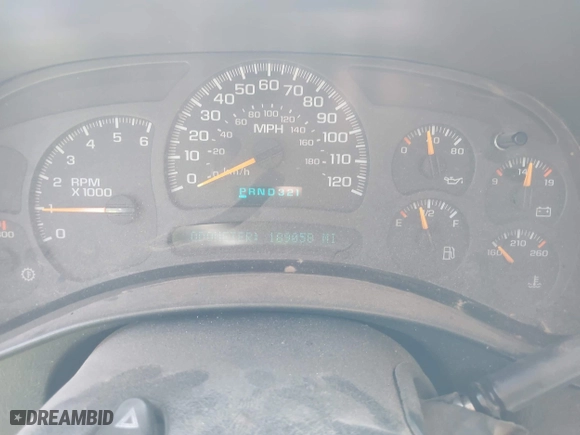 2004 Chevrolet Silverado 1500 Z71 with VIN 1GCEK19T74E359891, listed as a IAAI auction lot 41956127 with 189,058 mi miles. Bid and sale history available at carsss.com. Image 7.