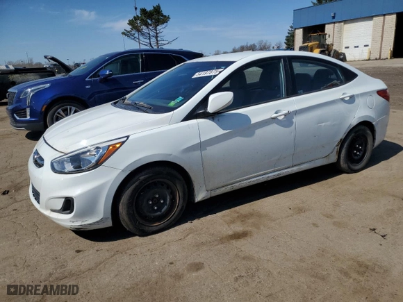 2015 Hyundai Accent GLS with VIN KMHCT4AEXFU883866, listed as a Copart auction lot 54197875 with 160,412 mi miles and Clean Title. Bid and sale history available at carsss.com. Image 1.