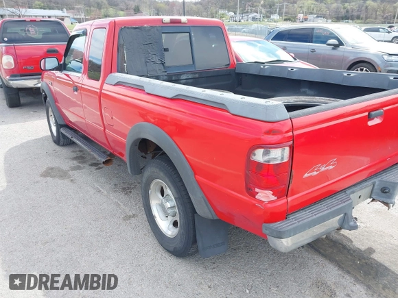 2002 Ford Ranger XL Fleet with VIN 1FTZR45E82PA15624, listed as a IAAI auction lot 41867220 with 207,603 mi miles. Bid and sale history available at carsss.com. Image 6.