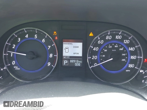 2015 Infiniti QX70 with VIN JN8CS1MW1FM482625, listed as a IAAI auction lot 42332365 with 88,912 mi miles and . Bid and sale history available at DreamBid. Image 7.