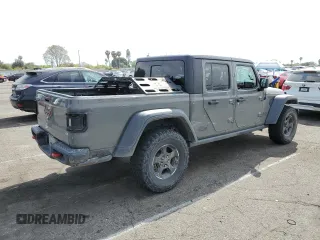 2022 Jeep Gladiator Rubicon with VIN 1C6JJTBG5NL149501, listed as a Copart auction lot 53029565 with 46,151 mi miles and Salvage title. Bid and sale history available at DreamBid. Image 3.