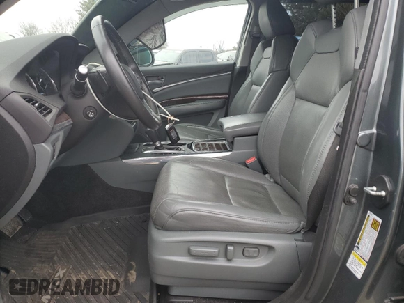 2014 Acura MDX Advance with VIN 5FRYD4H8XEB039386, listed as a Copart auction lot 48935905 with Not Provided miles and Salvage Title. Bid and sale history available at DreamBid. Image 7.