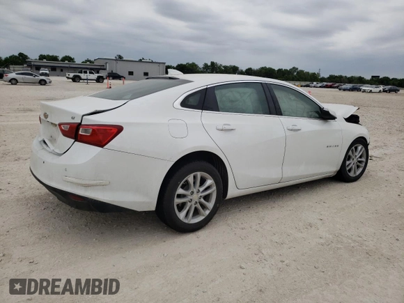 2016 Chevrolet Malibu LT with VIN 1G1ZE5ST0GF342089, listed as a Copart auction lot 53356225 with 0 mi miles and Salvage Title. Bid and sale history available at carsss.com. Image 3.