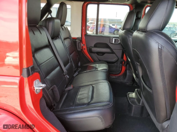 2019 Jeep Wrangler Unlimited Sahara with VIN 1C4HJXEG4KW571277, listed as a Copart auction lot 46953955 with 65,041 mi miles and Salvage Title. Bid and sale history available at carsss.com. Image 11.