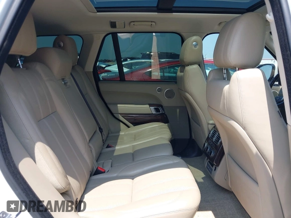 2017 Land Rover Range Rover HSE z VIN SALGS2FV8HA356315, wystawiony jako IAAI lot #42587516 z przebiegiem 94 639 mil mil oraz . Historia ofert i sprzedaży dostępna na DreamBid. Obrazek 8.
