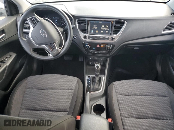 2018 Hyundai Accent Limited with VIN 3KPC34A35JE018975, listed as a Copart auction lot 74818524 with 57,063 mi miles and Salvage Title. Bid and sale history available at carsss.com. Image 8.
