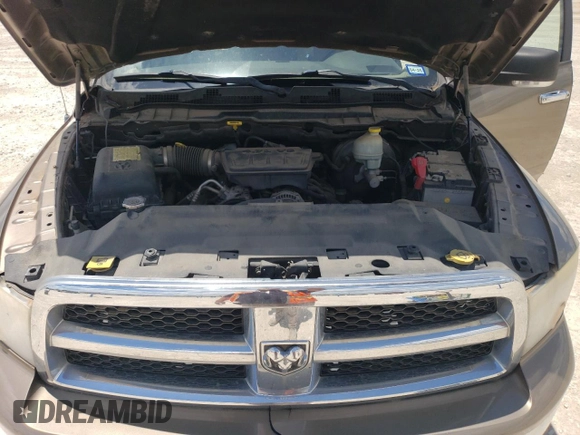 2009 Dodge 1500 SLT with VIN 1D3HB13P89S750668, listed as a Copart auction lot 56528835 with 124,059 mi miles and Clean Title. Bid and sale history available at DreamBid. Image 11.