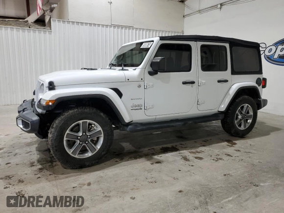 2020 Jeep Wrangler Unlimited Sahara with VIN 1C4HJXEGXLW147507, listed as a Copart auction lot 85898674 with 69,828 mi miles and Clean Title. Bid and sale history available at carsss.com. Image 1.