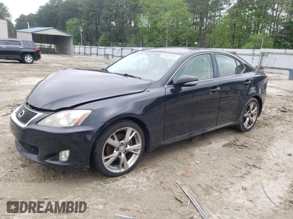 2010 Lexus IS 250 z VIN JTHBF5C27A5112346, wystawiony jako Copart lot #56522235 z przebiegiem 245 915 mil mil oraz Czysty tytuł • Clean title. Historia ofert i sprzedaży dostępna na DreamBid. Obrazek 1.