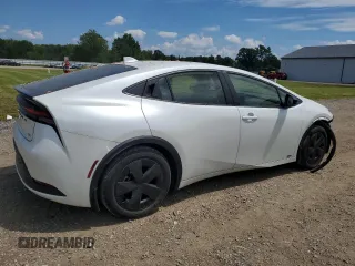 2024 Toyota Prius LE with VIN JTDADABU9R3014585, listed as a Copart auction lot 64608015 with 3,773 mi miles and Salvage title. Bid and sale history available at DreamBid. Image 3.