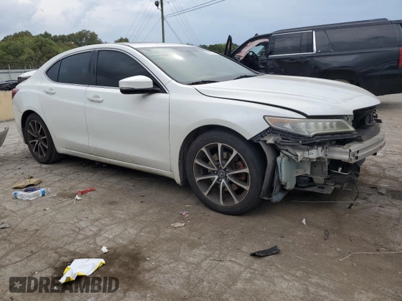 2016 Acura TLX V6 Tech with VIN 19UUB2F58GA004992, listed as a Copart auction lot 69619514 with 0 mi miles and Salvage Title. Bid and sale history available at carsss.com. Image 4.