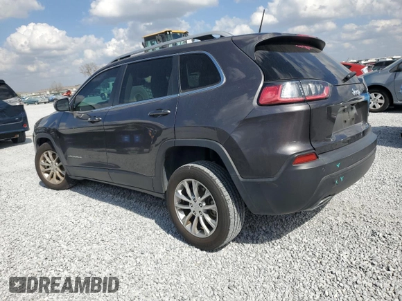 2021 Jeep Cherokee Latitude Lux with VIN 1C4PJLMX1MD208214, listed as a Copart auction lot 44955015 with 42,651 mi miles and Salvage Title. Bid and sale history available at carsss.com. Image 2.