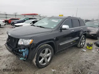 2013 Jeep Grand Cherokee Limited with VIN 1C4RJFBG7DC639191, listed as a Copart auction lot 43174375 with 107,569 mi miles and Salvage Title. Bid and sale history available at carsss.com. Image 1.