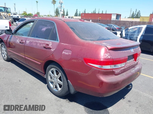 2004 Honda Accord EX with VIN 1HGCM665X4A037257, listed as a IAAI auction lot 42630108 with Not provided miles and . Bid and sale history available at DreamBid. Image 3.