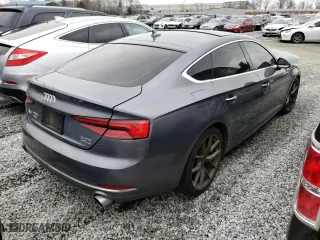 2018 Audi A5 Sportback Premium with VIN WAUANCF5XJA010957, listed as a Copart auction lot 42087053 with 94,293 mi miles. Bid and sale history available at carsss.com. Image 3.