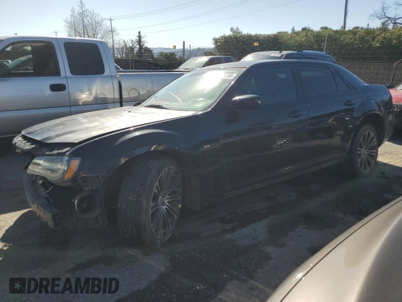 2013 Chrysler 300 with VIN 2C3CCABG6DH572927, listed as a Copart auction lot 44219655 with 0 mi miles and Salvage Title. Bid and sale history available at carsss.com. Image 1.