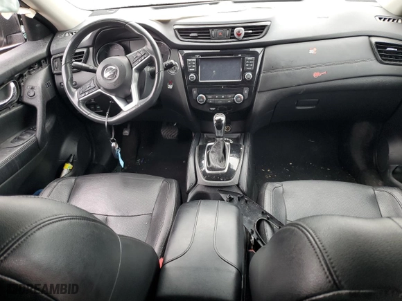 2017 Nissan Rogue SV with VIN 5N1AT2MV8HC805912, listed as a Copart auction lot 47167045 with 0 mi miles and Salvage Title. Bid and sale history available at carsss.com. Image 8.