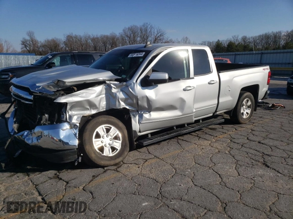2018 Chevrolet Silverado 1500 LT with VIN 1GCVKREH9JZ187304, listed as a Copart auction lot 82616244 with 96,146 mi miles and Salvage Title. Bid and sale history available at DreamBid. Image 1.