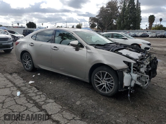 2017 Lexus ES with VIN 58ABK1GG8HU051492, listed as a Copart auction lot 47667255 with 112,340 mi miles and Salvage Title. Bid and sale history available at carsss.com. Image 4.
