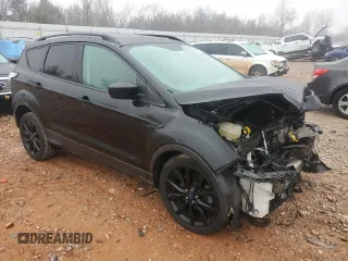 2017 Ford Escape SE with VIN 1FMCU0G96HUD36080, listed as a Copart auction lot 43079375 with 92,172 mi miles and Salvage Title. Bid and sale history available at carsss.com. Image 4.