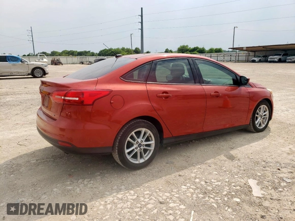 2018 Ford Focus SE with VIN 1FADP3F26JL302454, listed as a Copart auction lot 57023535 with 45,592 mi miles and Salvage title. Bid and sale history available at DreamBid. Image 3.