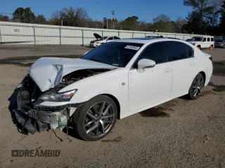 2018 Lexus GS with VIN JTHBZ1BL6JA016189, listed as a Copart auction lot 87242944 with 98,317 mi miles and Salvage Title. Bid and sale history available at carsss.com. Image 1.