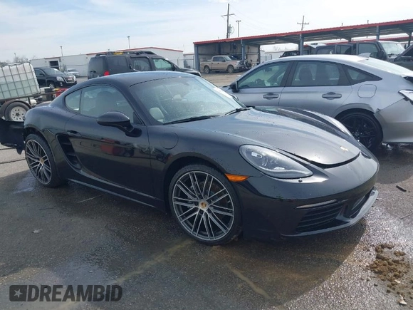 2024 Porsche 718 Cayman with VIN WP0AA2A89RK255443, listed as a IAAI auction lot 41390248 with 3,098 mi miles and . Bid and sale history available at DreamBid. Image 1.