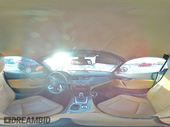 2012 BMW Z4 sDrive28i with VIN WBALL5C59CJ103051, listed as a Copart auction lot 87015834 with 92,071 mi miles and Salvage title. Bid and sale history available at DreamBid. Image 13.